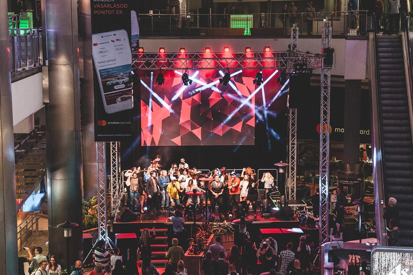 színpadtechnika céges rendezvény